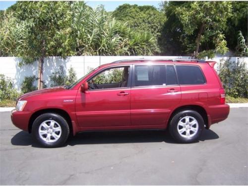 Photo Image Gallery & Touchup Paint: Toyota Highlander in Sundown Red Pearl  (3N8)  YEARS: 2001-2003