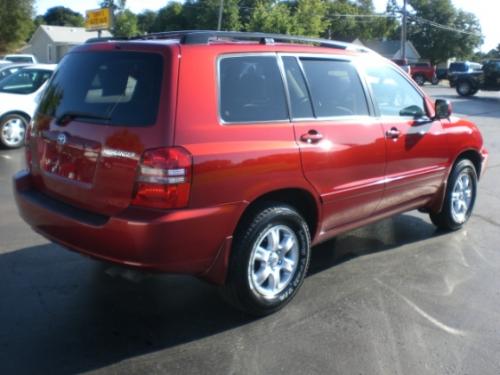 Photo Image Gallery & Touchup Paint: Toyota Highlander in Sundown Red Pearl  (3N8)  YEARS: 2001-2003