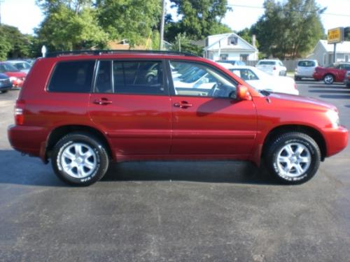 Photo Image Gallery & Touchup Paint: Toyota Highlander in Sundown Red Pearl  (3N8)  YEARS: 2001-2003