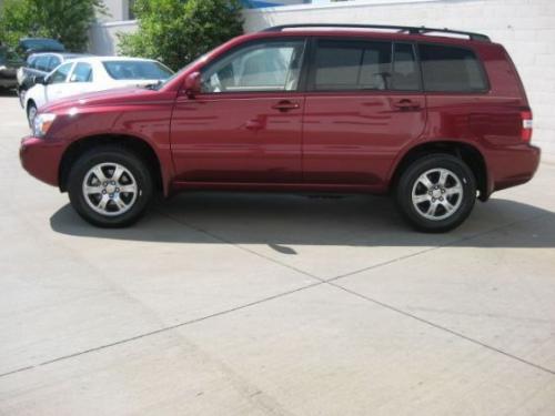 Photo Image Gallery & Touchup Paint: Toyota Highlander in Salsa Red Pearl  (3Q3)  YEARS: 2004-2007
