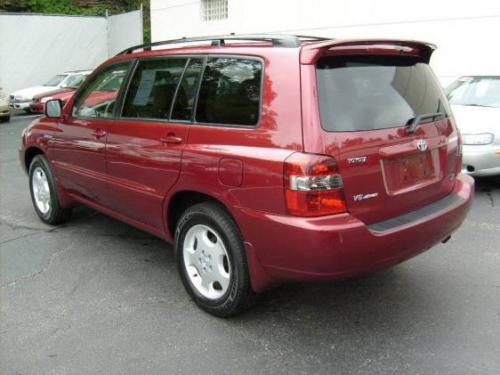 Photo Image Gallery & Touchup Paint: Toyota Highlander in Salsa Red Pearl  (3Q3)  YEARS: 2004-2007