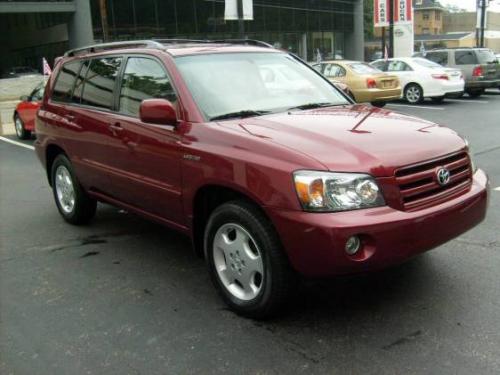 Photo Image Gallery & Touchup Paint: Toyota Highlander in Salsa Red Pearl  (3Q3)  YEARS: 2004-2007