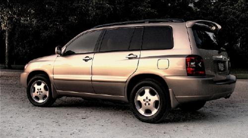 Photo Image Gallery & Touchup Paint: Toyota Highlander in Sonora Gold Pearl  (4R3)  YEARS: 2004-2007
