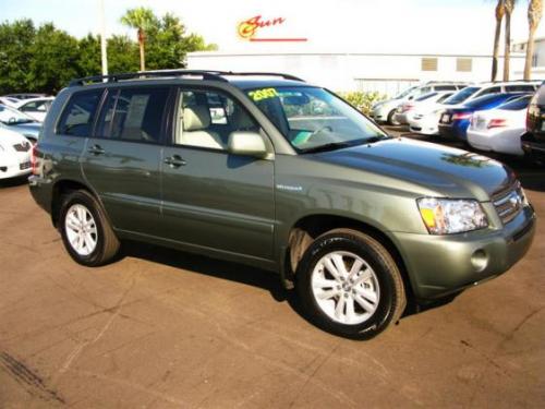 Photo Image Gallery & Touchup Paint: Toyota Highlander in Oasis Green Pearl  (6T5)  YEARS: 2007-2007