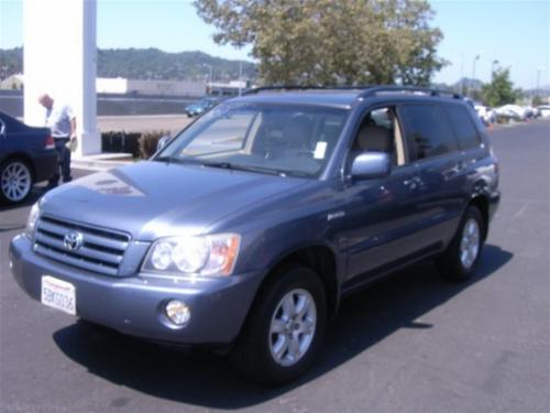 Photo Image Gallery & Touchup Paint: Toyota Highlander in Bluestone Metallic   (8N6)  YEARS: 2006-2007