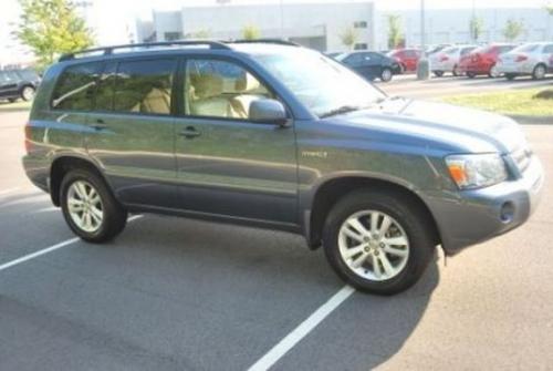 Photo Image Gallery & Touchup Paint: Toyota Highlander in Bluestone Metallic   (8N6)  YEARS: 2006-2007