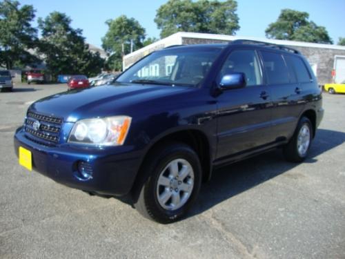 Photo Image Gallery & Touchup Paint: Toyota Highlander in Indigo Ink Pearl  (8P4)  YEARS: 2001-2007
