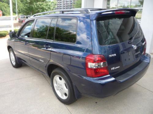 Photo Image Gallery & Touchup Paint: Toyota Highlander in Indigo Ink Pearl  (8P4)  YEARS: 2001-2007