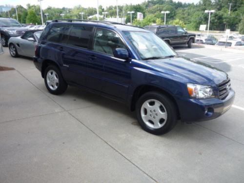 Photo Image Gallery & Touchup Paint: Toyota Highlander in Indigo Ink Pearl  (8P4)  YEARS: 2001-2007
