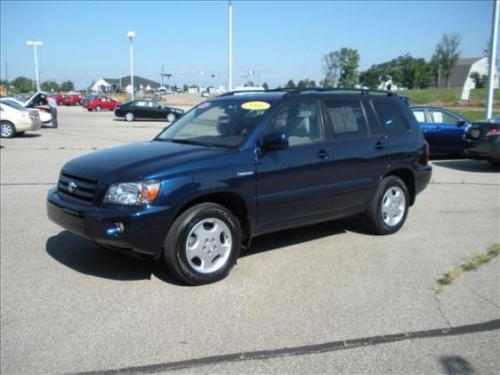 Photo Image Gallery & Touchup Paint: Toyota Highlander in Indigo Ink Pearl  (8P4)  YEARS: 2001-2007