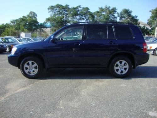 Photo Image Gallery & Touchup Paint: Toyota Highlander in Indigo Ink Pearl  (8P4)  YEARS: 2001-2007