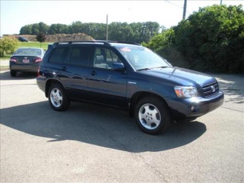 Photo Image Gallery & Touchup Paint: Toyota Highlander in Indigo Ink Pearl  (8P4)  YEARS: 2001-2007