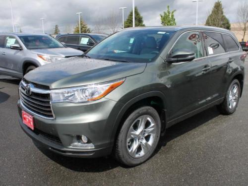 Photo Image Gallery & Touchup Paint: Toyota Highlander in Alumina Jade Metallic  (6W4)  YEARS: 2014-2017