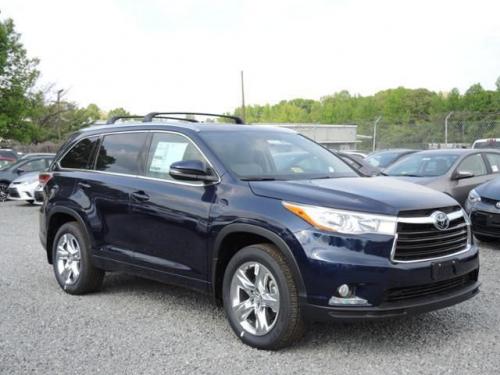 Photo Image Gallery & Touchup Paint: Toyota Highlander in Nautical Blue Metallic  (8S6)  YEARS: 2014-2016