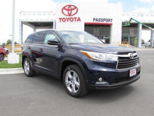 Photo Image Gallery & Touchup Paint: Toyota Highlander in Nautical Blue Metallic  (8S6)  YEARS: 2014-2016