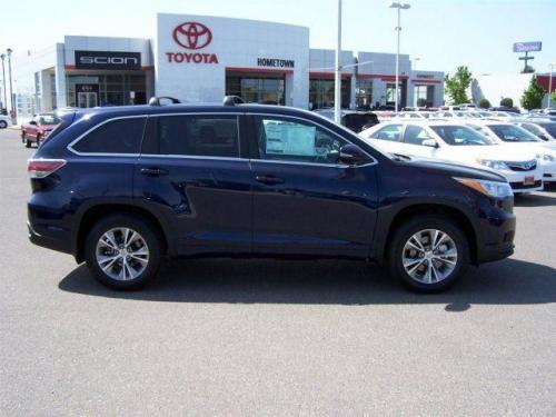 Photo Image Gallery & Touchup Paint: Toyota Highlander in Nautical Blue Metallic  (8S6)  YEARS: 2014-2016