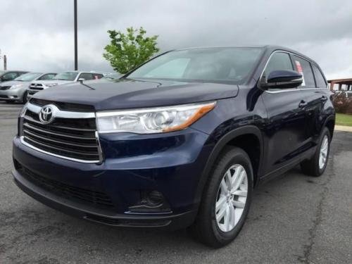 Photo Image Gallery & Touchup Paint: Toyota Highlander in Nautical Blue Metallic  (8S6)  YEARS: 2014-2016