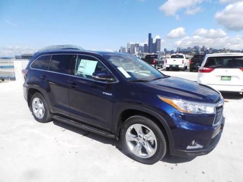 Photo Image Gallery & Touchup Paint: Toyota Highlander in Nautical Blue Metallic  (8S6)  YEARS: 2014-2016