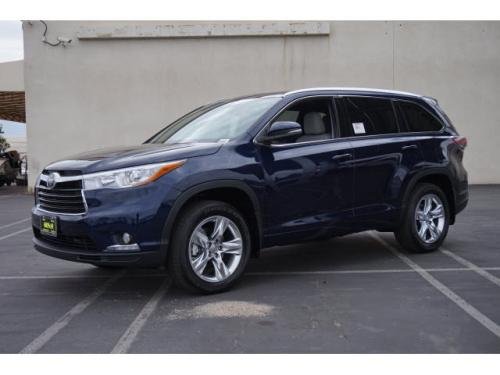 Photo Image Gallery & Touchup Paint: Toyota Highlander in Nautical Blue Metallic  (8S6)  YEARS: 2014-2016