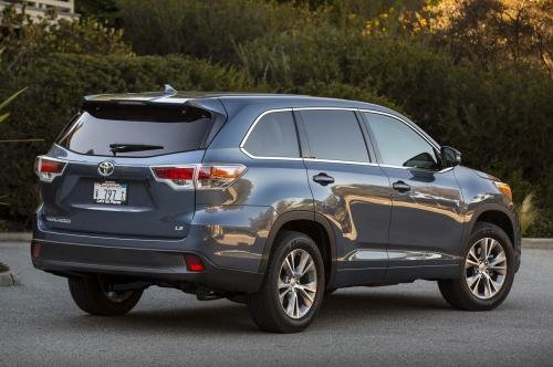 Photo Image Gallery & Touchup Paint: Toyota Highlander in Shoreline Blue Pearl  (8V5)  YEARS: 2014-2017