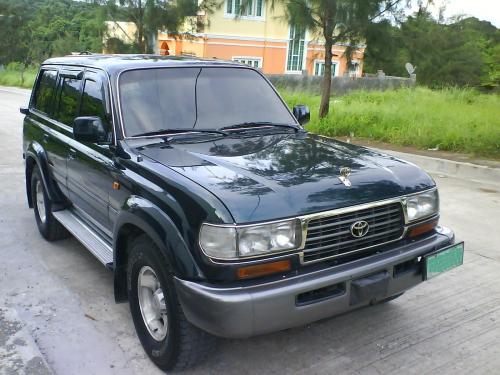 Photo Image Gallery & Touchup Paint: Toyota Landcruiser in Dark Emerald Pearl  (6M1)  YEARS: 1993-1997