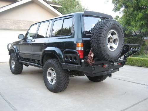 Photo Image Gallery & Touchup Paint: Toyota Landcruiser in Dark Emerald Pearl  (6M1)  YEARS: 1993-1997