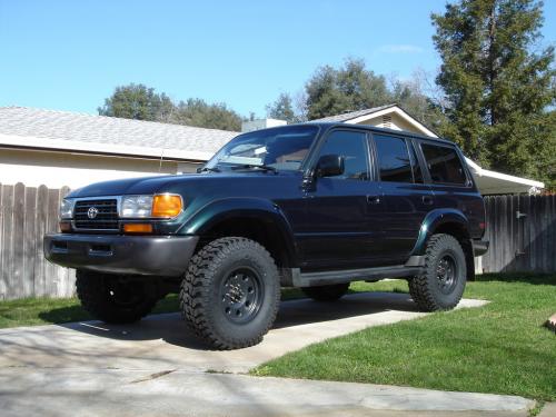 Photo Image Gallery & Touchup Paint: Toyota Landcruiser in Dark Emerald Pearl  (6M1)  YEARS: 1993-1997