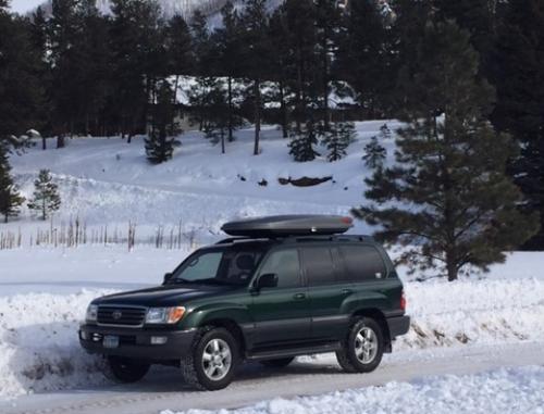 Photo Image Gallery & Touchup Paint: Toyota Landcruiser in Imperial Jade Mica  (6Q7)  YEARS: 1998-2005