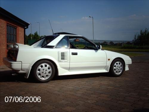 toyota mr2 Photo Example of Paint Code 033