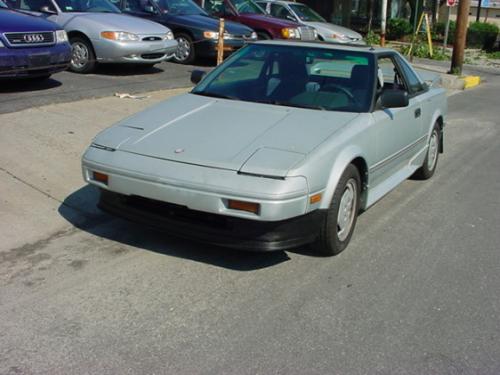 Photo Image Gallery & Touchup Paint: Toyota Mr2 in Super Silver Metallic  (150)  YEARS: 1985-1986