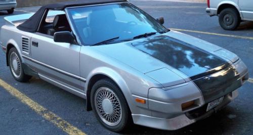 Photo Image Gallery & Touchup Paint: Toyota Mr2 in Super Silver Metallic  (150)  YEARS: 1985-1986