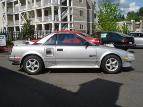 Photo Image Gallery & Touchup Paint: Toyota Mr2 in Silver Metallic   (166)  YEARS: 1987-1987