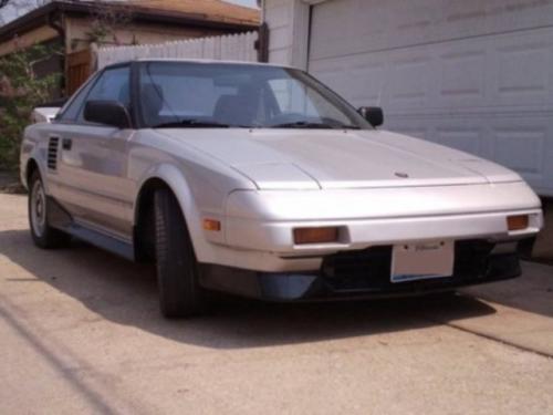 Photo Image Gallery & Touchup Paint: Toyota Mr2 in Silver Metallic   (166)  YEARS: 1987-1987