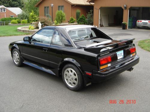 Photo Image Gallery & Touchup Paint: Toyota Mr2 in Black    (202)  YEARS: 1989-1989