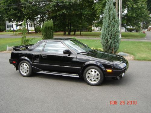 Photo Image Gallery & Touchup Paint: Toyota Mr2 in Black    (202)  YEARS: 1989-1989