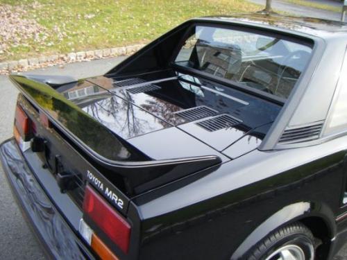 Photo Image Gallery & Touchup Paint: Toyota Mr2 in Black Metallic   (204)  YEARS: 1986-1988