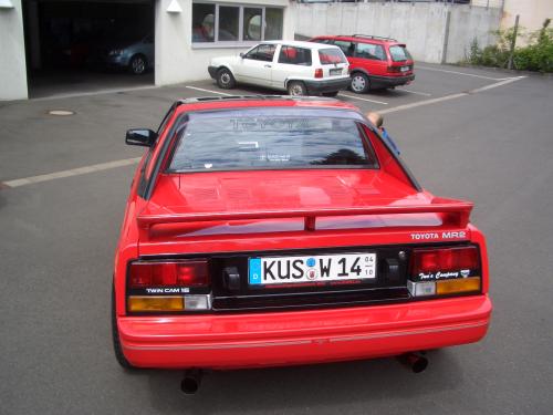 Photo Image Gallery & Touchup Paint: Toyota Mr2 in Super Red   (3E5)  YEARS: 1985-1989