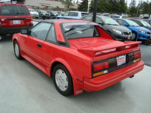 Photo Image Gallery & Touchup Paint: Toyota Mr2 in Super Red   (3E5)  YEARS: 1985-1989