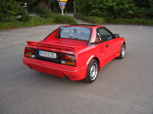 Photo Image Gallery & Touchup Paint: Toyota Mr2 in Super Red   (3E5)  YEARS: 1985-1989