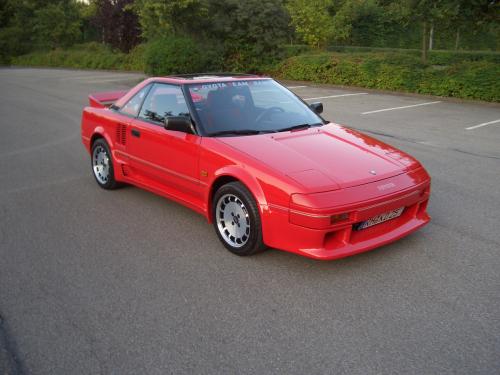 Photo Image Gallery & Touchup Paint: Toyota Mr2 in Super Red   (3E5)  YEARS: 1985-1989