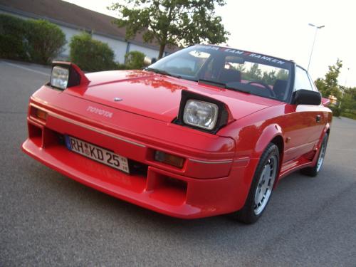 Photo Image Gallery & Touchup Paint: Toyota Mr2 in Super Red   (3E5)  YEARS: 1985-1989