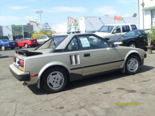 Photo Image Gallery & Touchup Paint: Toyota Mr2 in Light Beige Metallic  (4E3)  YEARS: 1985-1986