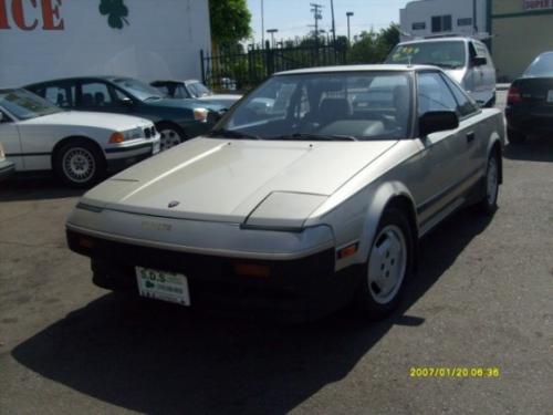 Photo Image Gallery & Touchup Paint: Toyota Mr2 in Light Beige Metallic  (4E3)  YEARS: 1985-1986