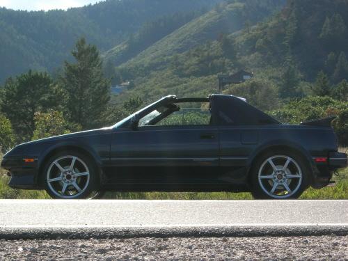 Photo Image Gallery & Touchup Paint: Toyota Mr2 in Dark Blue Pearl  (8E3)  YEARS: 1987-1989
