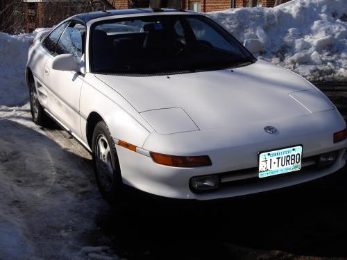 Photo Image Gallery & Touchup Paint: Toyota Mr2 in Super White   (040)  YEARS: 1993-1995