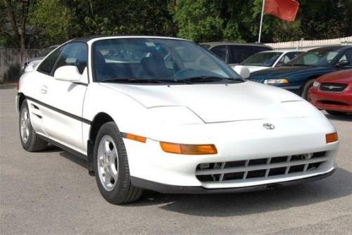 Photo Image Gallery & Touchup Paint: Toyota Mr2 in Super White   (043)  YEARS: 1991-1992
