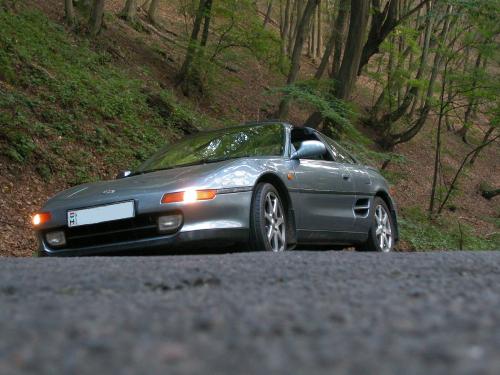 Photo Image Gallery & Touchup Paint: Toyota Mr2 in Steel Mist Gray  (187)  YEARS: 1991-1995