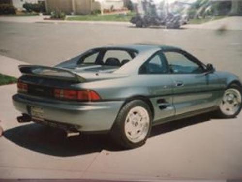 Photo Image Gallery & Touchup Paint: Toyota Mr2 in Steel Mist Gray  (187)  YEARS: 1991-1995