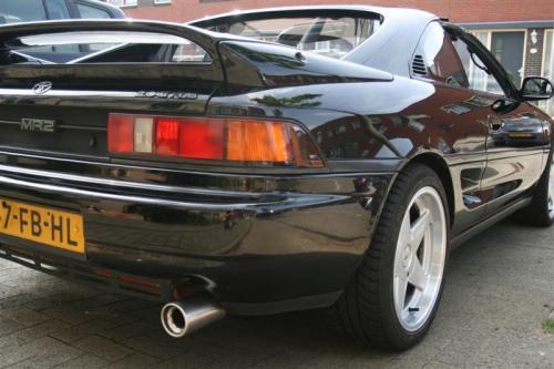 Photo Image Gallery & Touchup Paint: Toyota Mr2 in Black    (202)  YEARS: 1991-1995