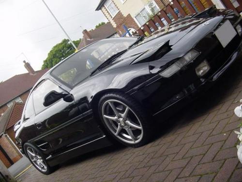 Photo Image Gallery & Touchup Paint: Toyota Mr2 in Black    (202)  YEARS: 1991-1995
